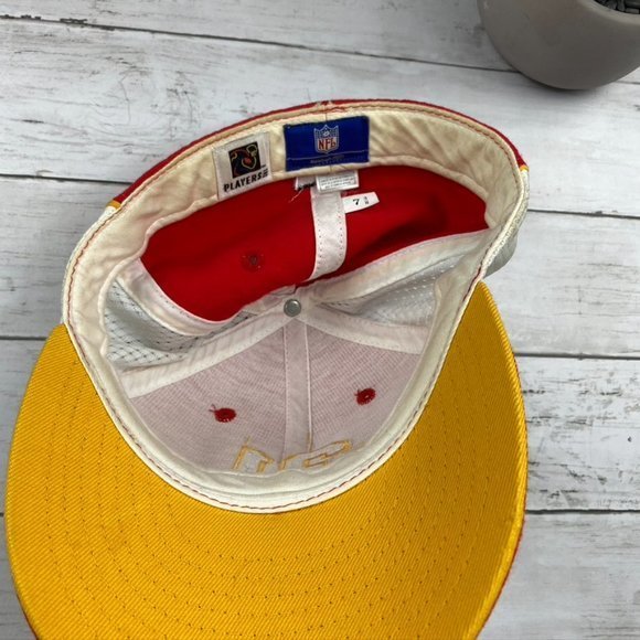 Kansas City Chiefs Priest Holmes #31 Fitted Hat Cap 7 3/8 Wool Blend - Picture 6 of 10